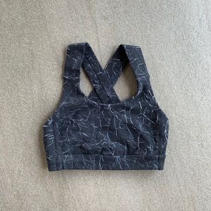 Lululemon Lab Exclusive Marble Sports Bra